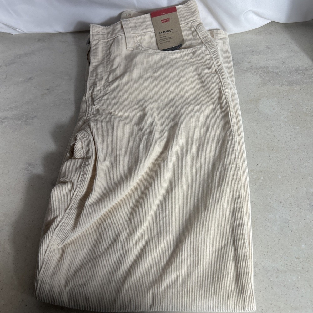 Levi's Women's 94 Baggy Ribcage Jeans Corduroy 27x31